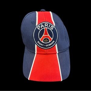 Paris Saint-Germain PSG Structured Curved Brim Adjustable Cap